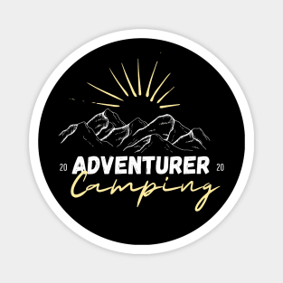 Camping Adventure Magnet